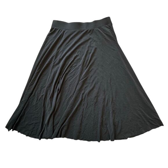 Eileen Fisher Dresses & Skirts - Eileen Fisher 100% SILK flared, elastic waist skirt; size Small